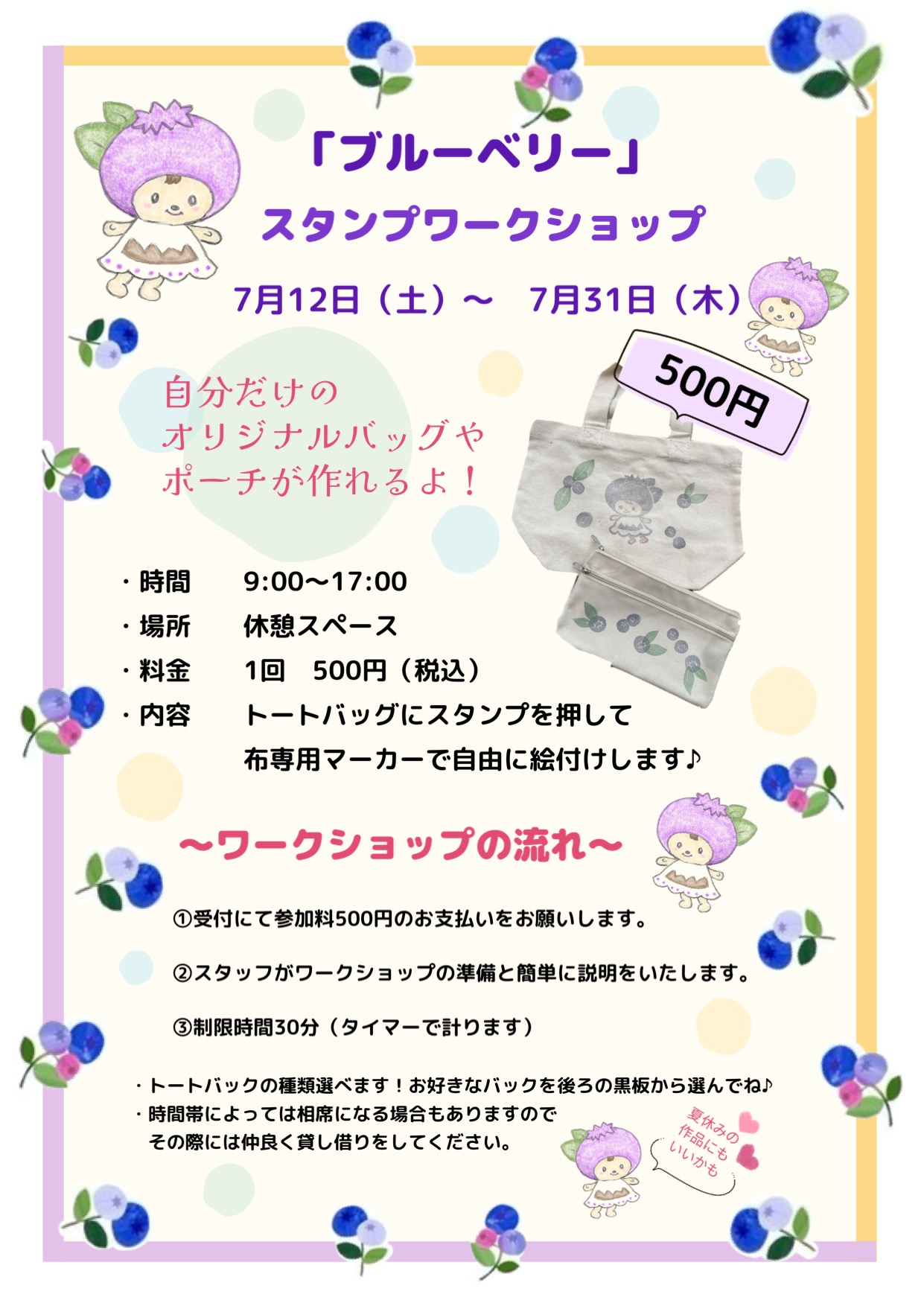 ワークショップ_ブルーベリー